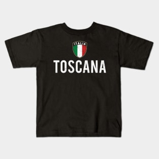 Toscana Pride Tuscan Roots Toscano Heritage Kids T-Shirt